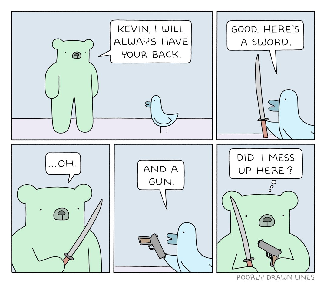 PDLComics's tweet photo. have your back https://t.co/qGajsd3GC4