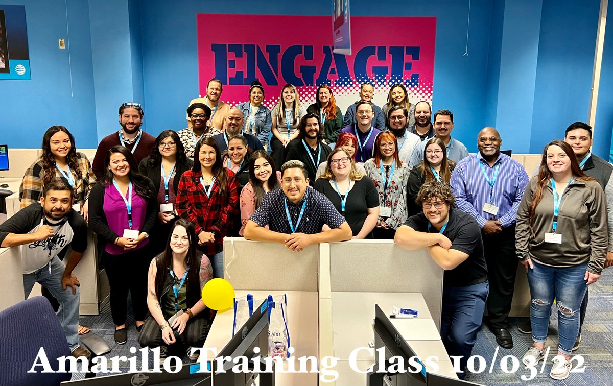 AmarilloAIA's tweet photo. Welcome to our new employees! Today is your first day of a wonderful @att career. #LoveWhereYouWork #lifeatatt @GarciaBeProud @TeamPastrano https://t.co/MhtuNeYTSm