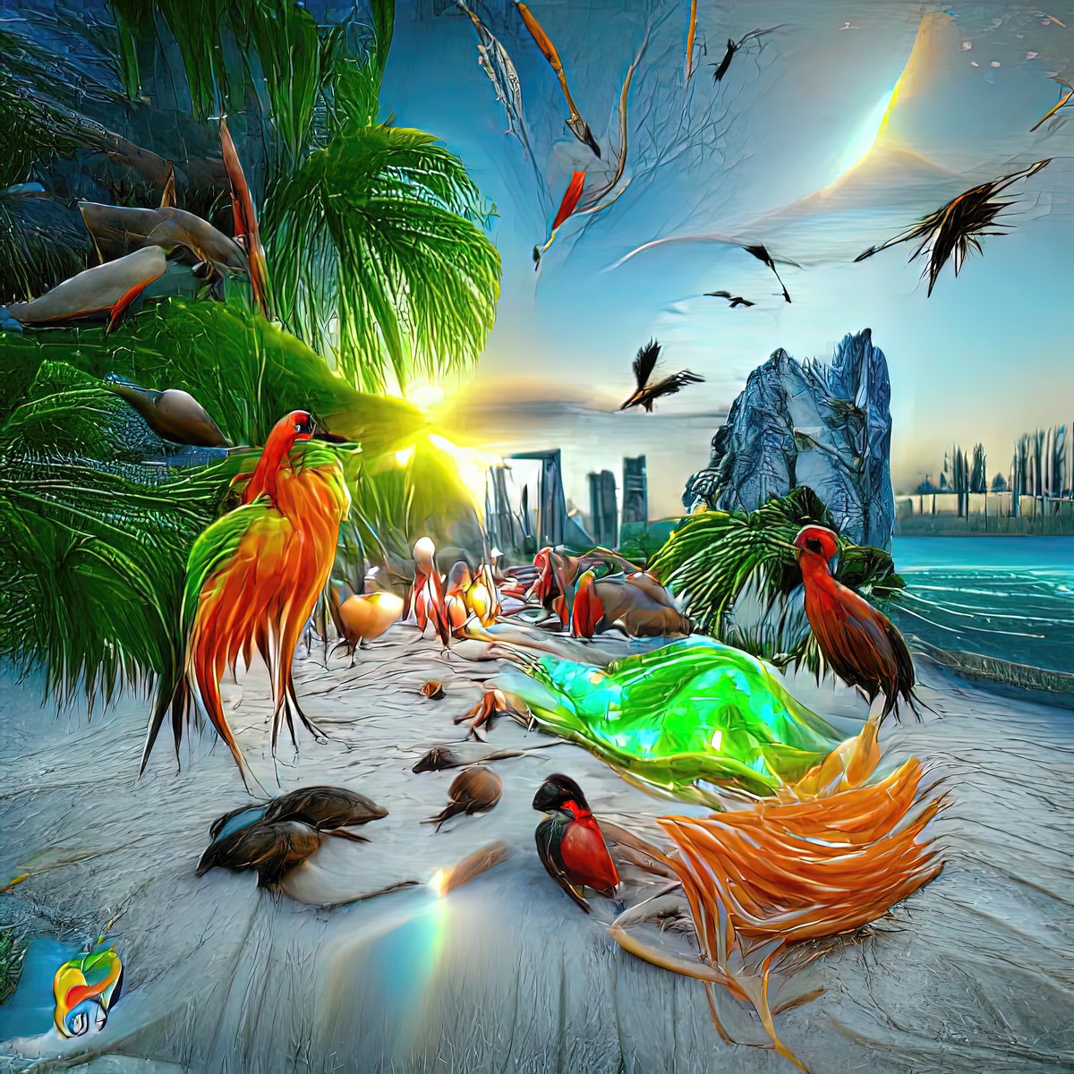 Good morning y'all, I am off to do some work. I hope you are all getting off to a great start this week and are keepin your dreams alive! See you later friends☀️🔥💞🔥☀️

"paradise found"
