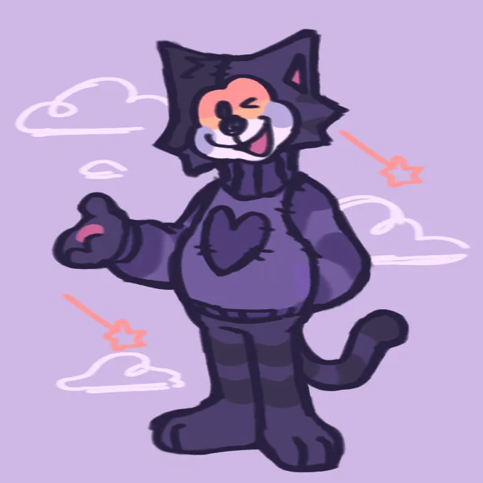 meeee : 3 wanted to draw my sona again because my art style's changed quite a bit since last time 
