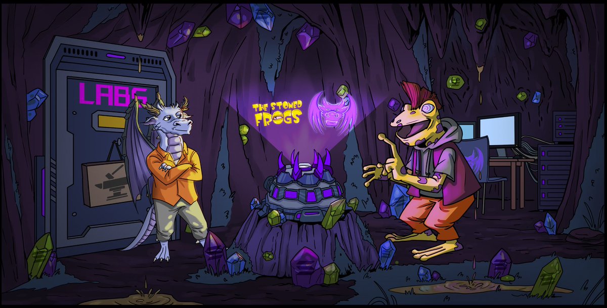 🐲DGL x TSF🐲

We are proud to reveal our partnership with <a href="/TheStonedFrogs/">The Stoned Frogs</a>.

The Kingdom will have access to the « Dragonz Cave » to access exclusive WL Raffle as well as our Activity Calendar. 🏰

Check out Discord for more insights !