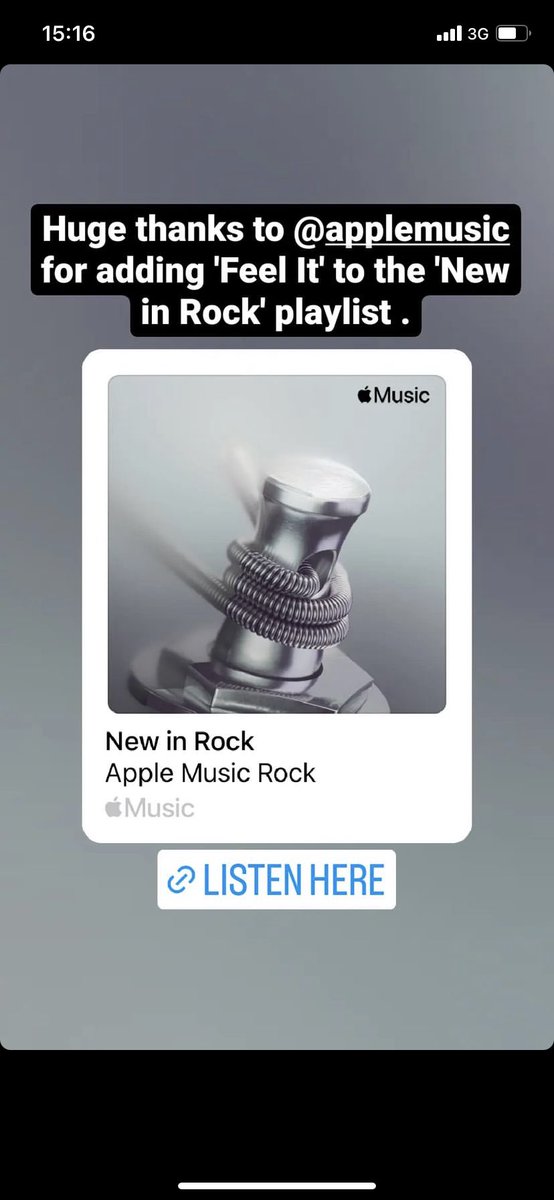 theillicits's tweet photo. NEW ROCK PLAYLIST @AppleMusic 

RT this and spread the word please people ✊✊ https://t.co/1jQRFDJvgK