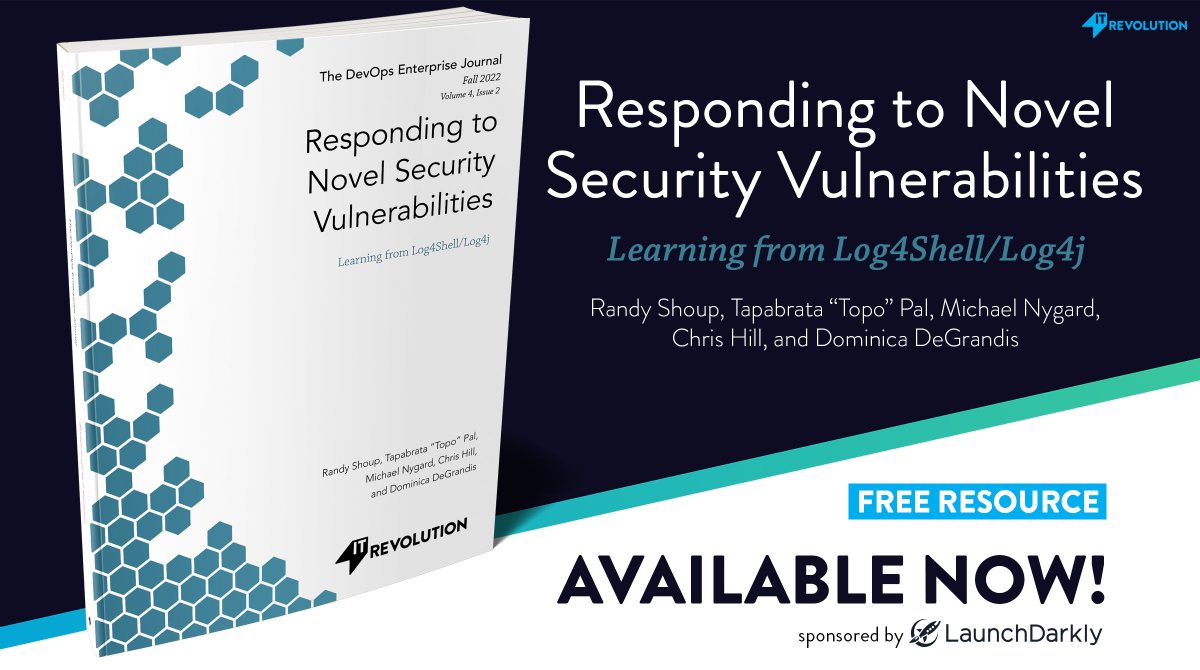 In this first of five posts adapted from the ”Responding to Novel Security Vulnerabilities” guidance paper by @randyshoup, @TopoPal, @mtnygard, @chilldevops, and @dominicad, we look at dealing with ongoing threats. itrev.io/3QX99Xv