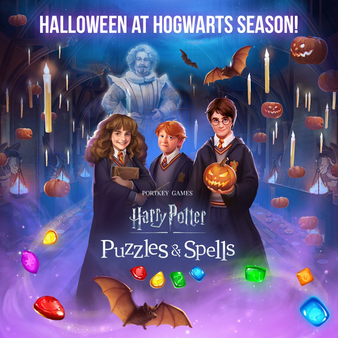 Harry Potter Puzzles & Spells on Twitter "Get your candy and costumes
