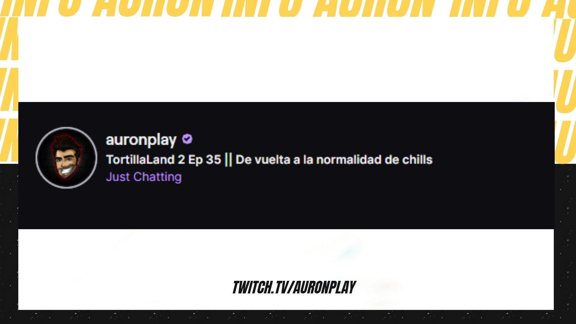 Info Auron on Twitter "📌 ¡Auronplay cambió el título! El título es