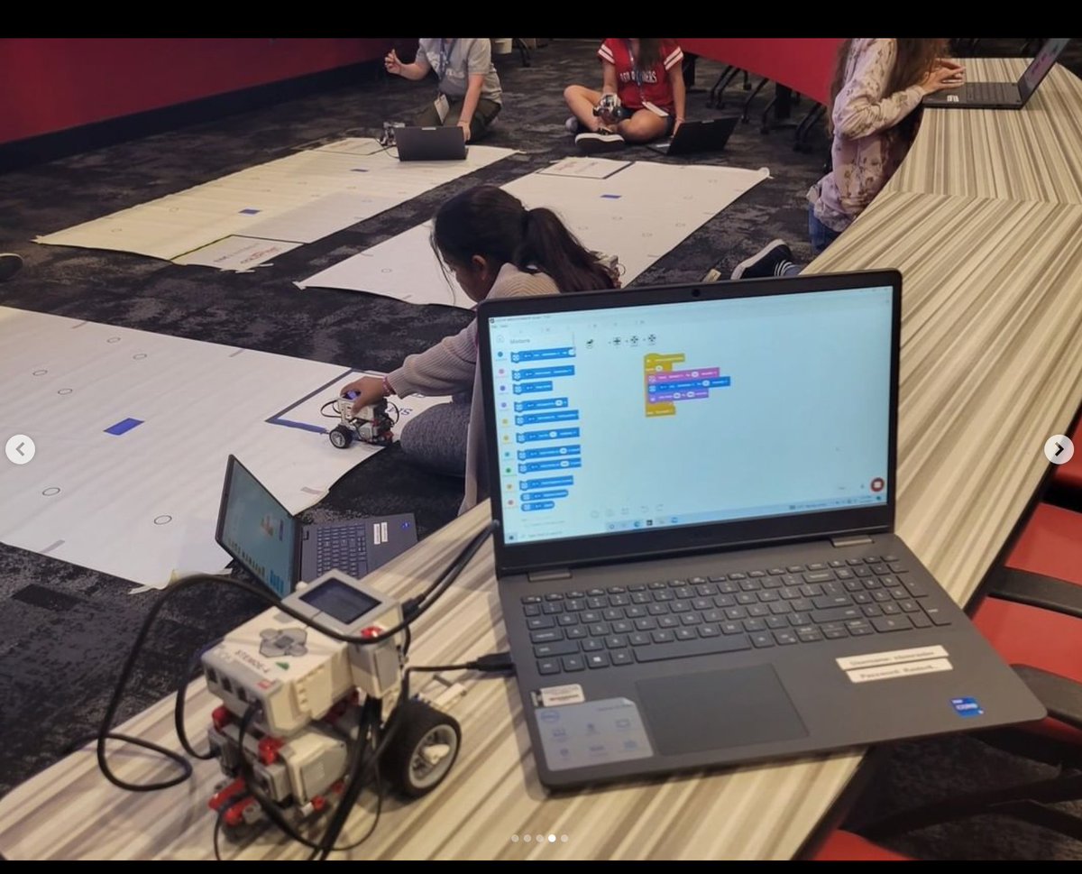 ttuwcoeoe's tweet image. Members of the Tech Robotics Association pitched in to provide a robotics workshop at the TTU STEM CORE Tech Savvy girls STEM event! Attendees got to learn the basics of programming LEGO robots and what robotics opportunities await!
#girlsinstem #techrobotics #STEMOutreach