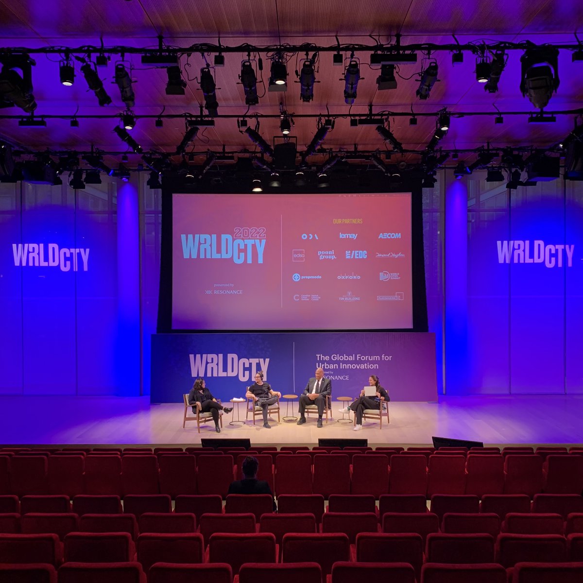 #WRLDCTY is going live in a couple of hours.

After two years of virtual events due to the Covid-19 pandemic, our team at <a href="/Resonanceco/">Resonance Consultancy</a> is pleased to present WRLDCTY 2022, and is ready to welcome the world in-person in #NYC. wrldcty.com