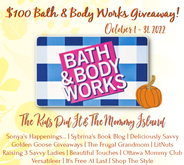 TheMommyIsland's tweet photo. Celebrate October with us and enter for a chance to #win a $100 Bath &amp; Body Works Gift Card! #BTEvents #FallFun #Giveaway 
https://t.co/k5DPoxrtEG https://t.co/iGegAIq7dI