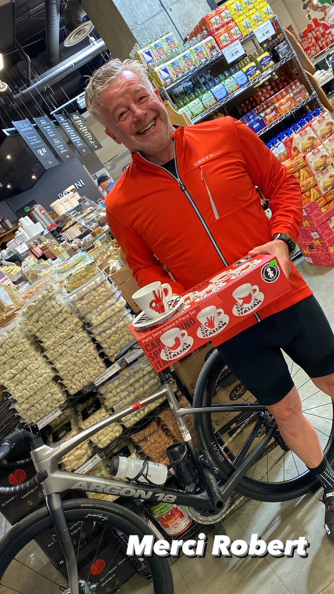 BottegaNicastro's tweet photo. Robert just picked up a set of new cappuccino cups. Cappuccino Speaks Italian - available in sets of 6. #ItalianGrocers #BywardMarket https://t.co/tFYSRGva76
