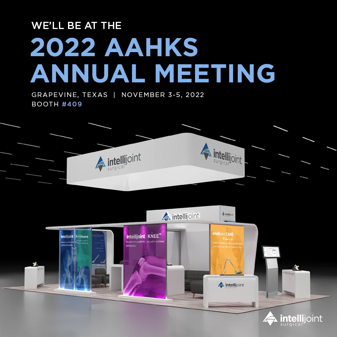 intellijoint's tweet photo. We're going to AAHKS! 🎉 Visit our booth to see firsthand how our suite of products cover the entire episode of care, benefit your practice, improve patient outcomes &amp; enhance patient experience.

Learn more: https://t.co/vC6TDqwcrQ

#AAHKS #AHHKS2022 #OrthoTwitter @SparxConnect https://t.co/rhkki6LjA8