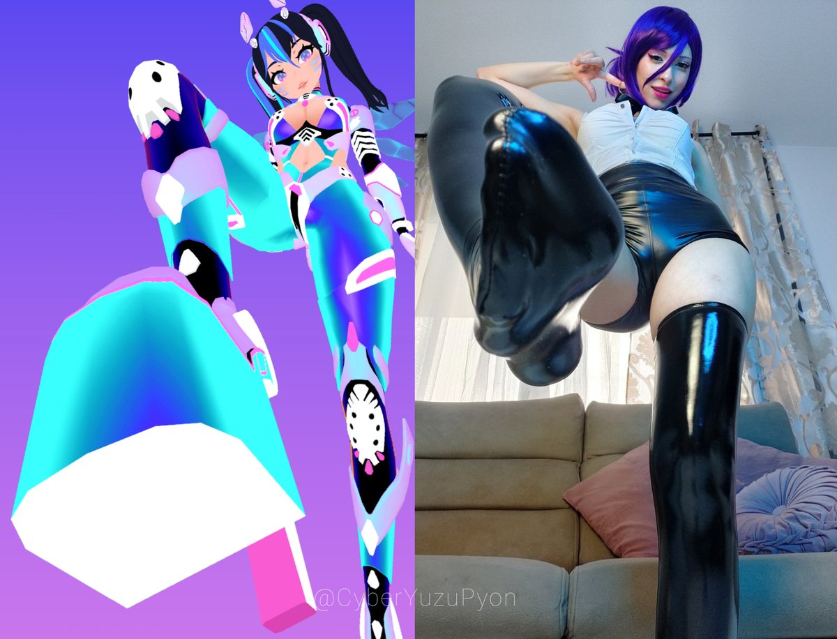 VTuber VS IRL : Step on You Edition ✨ 

#vtubervsirl #vtubers https://t.co/ZhIR8QKF91