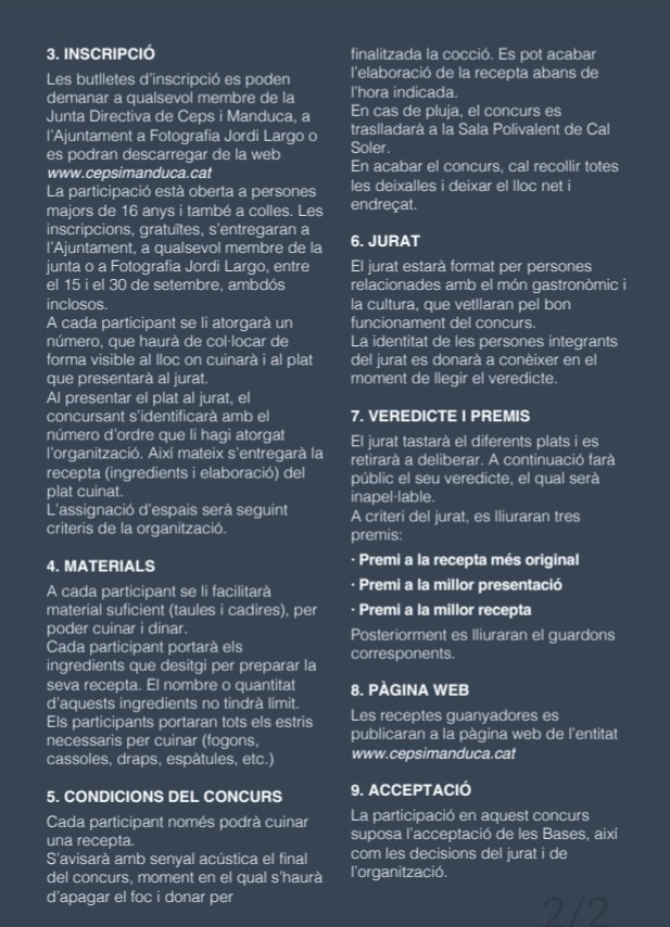 CepsiManduca's tweet photo. 🐇 1er. Aplec del #conill a #SVCastellet (#Bages).
Fins dijous és poden comprar els tiquets pel dinar (a Entrapolis) i/o apuntar-vos al concurs de receptes.
+info: https://t.co/ZkRnGYjWr3 
@SVCastellet 
#cepsimanduca https://t.co/Jh7GB1nAKg