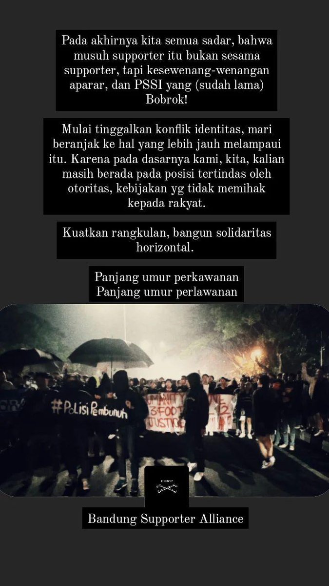 BSA_1933's tweet photo. Selamat istirahat.
#AparatPembunuh #Polisipembunuh #FuckPSSI https://t.co/8dy2QWMROH