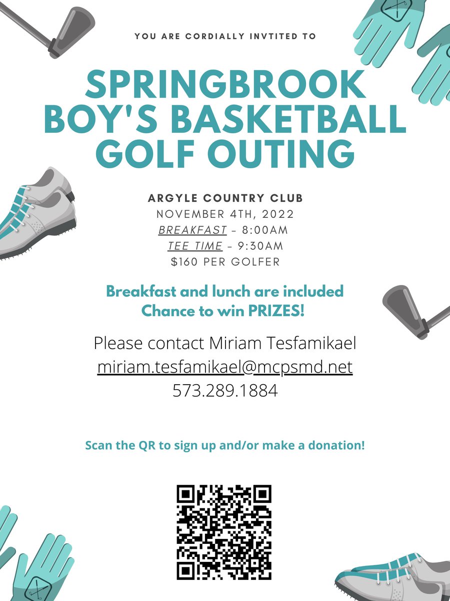 Did you know golf balls were originally made of feathers and leather? Who knew! But now that we have your attention, join us at Argyle Country Club for our annual boys basketball golf tournament on November 4th! Sign up here today to secure your spot! See you there!