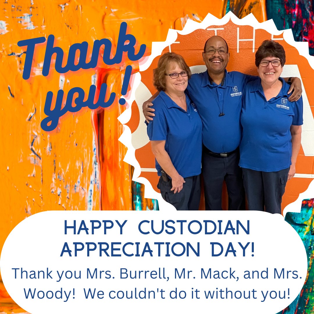 npewildcats's tweet photo. We are so appreciative of the wonderful work our custodians do each day!  Happy Custodian Appreciation Day! https://t.co/9u7H5O0PhJ