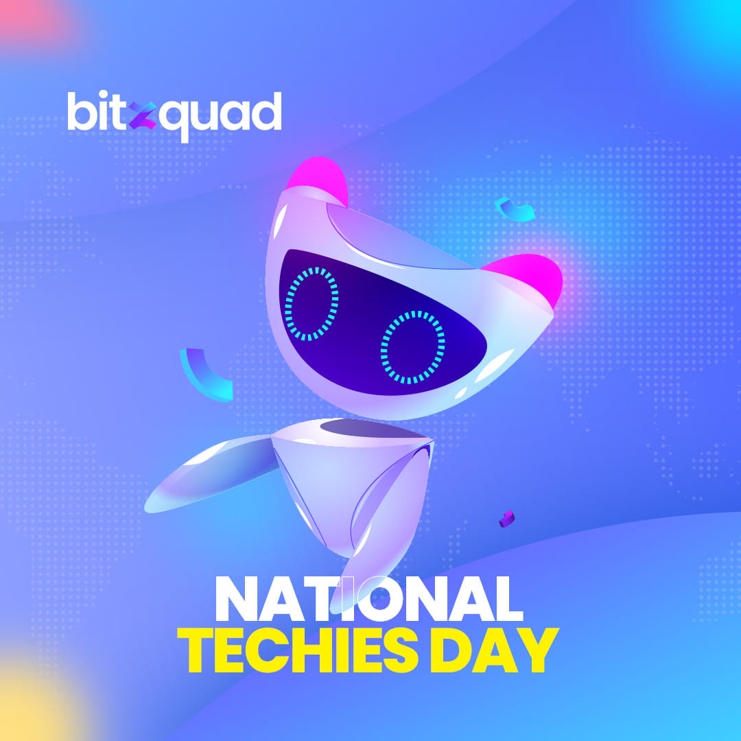 bitzquad's tweet photo. Hey! It’s your day, #passionate techies!😎
Today is United States’ techies day, celebrated to spotlight the importance of careers in technology. 🇺🇸
All #professions in the #techdomain are respected👏🏻
Happy Techies Day! 👩‍💻👨‍💻
#technology #US #techies
#innovation #Lifeatbitzquad https://t.co/5Ec190ymz3