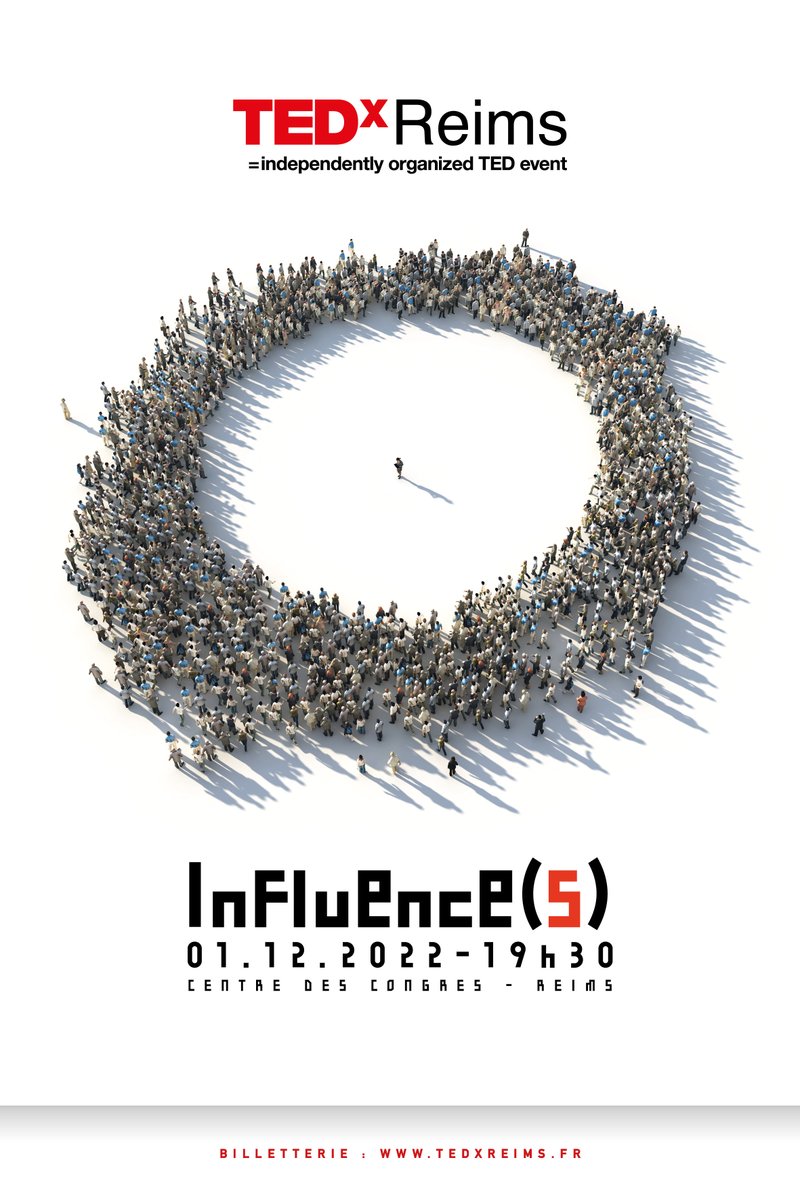 🎫La billetterie est ouverte! tedxreims.fr 🎫

Vous souhaitez passer un moment inoubliable le 1er décembre prochain autour d'interventions inspirantes et chargées d'émotion? N'hésitez pas, prenez votre billet!
#tedx #influence #reimsattractive