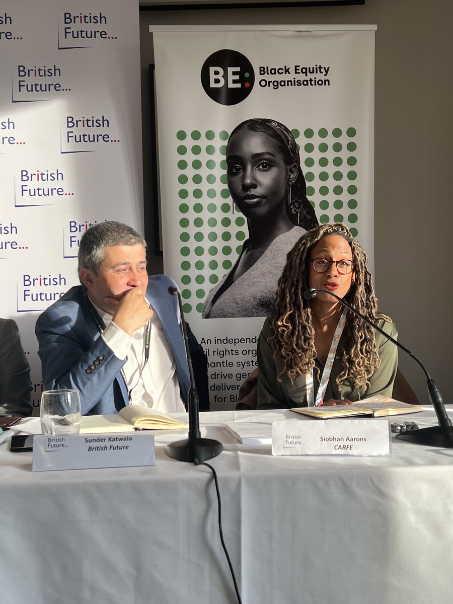 You can’t tackle racism in silos - partnerships over shared objectives are essential across politics says ⁦<a href="/SiobhanAarons/">Siobhan Aarons</a>⁩ from ⁦<a href="/Tories4Equality/">Conservatives Against Racism For Equality - CARFE</a>⁩ at our event with ⁦<a href="/BlackEquityOrg/">BlackEquityOrg</a>⁩