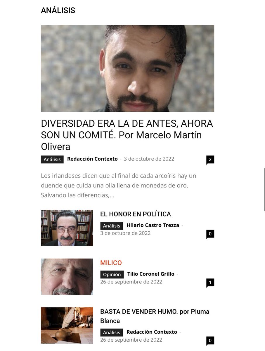 ConTextosem21's tweet photo. Nueva edición de Lunes de ConTexto! Bienvenidos María Celoa Belos y Daniel Hosman Benedetti https://t.co/hZ9ChGVjyf https://t.co/oVzUqvjq2g