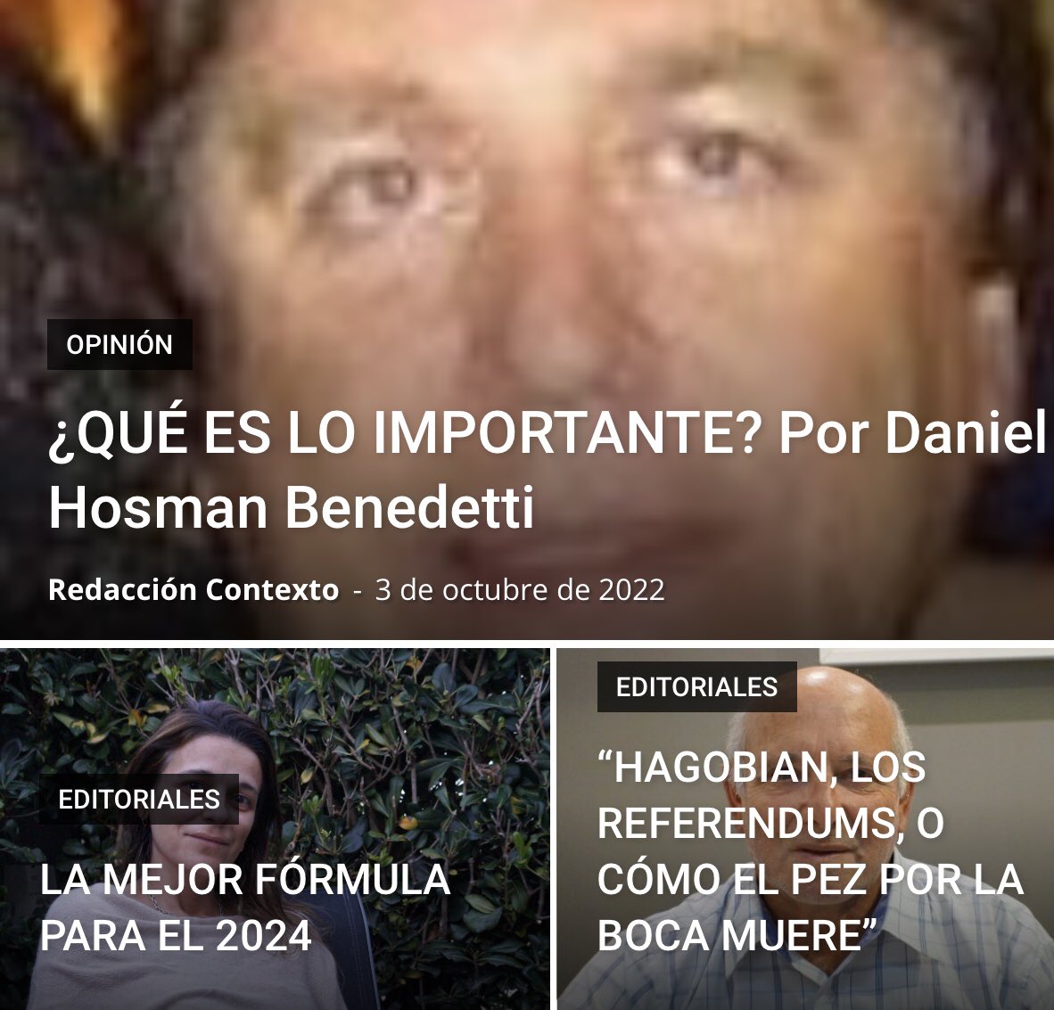 ConTextosem21's tweet photo. Nueva edición de Lunes de ConTexto! Bienvenidos María Celoa Belos y Daniel Hosman Benedetti https://t.co/hZ9ChGVjyf https://t.co/oVzUqvjq2g