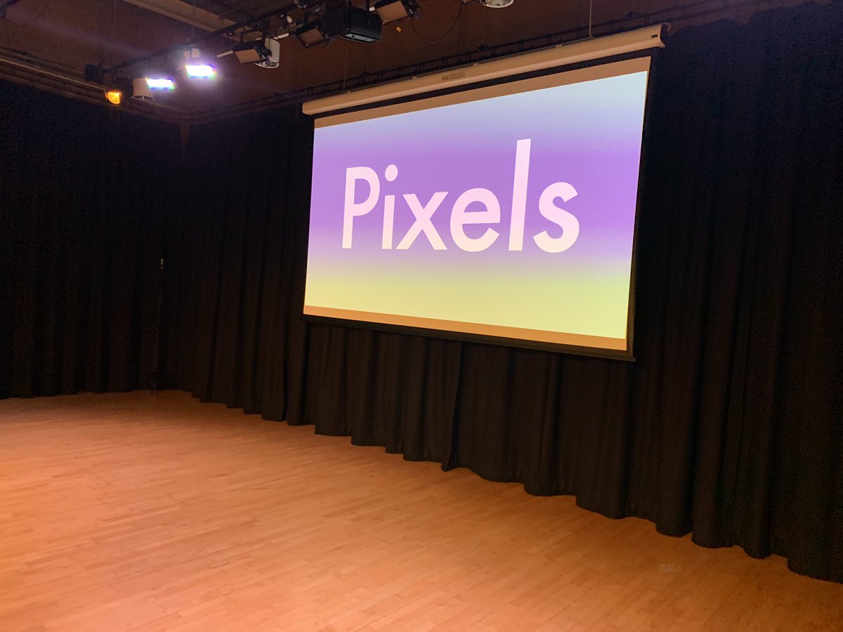 Pixels has had their international premiere! Thank you <a href="/bhamimprovfest/">Bham Improv Fest</a> and everyone who came out to see it! #brumpro (more pics to come) #vr #improvinvr #improv #impro #tech #xr