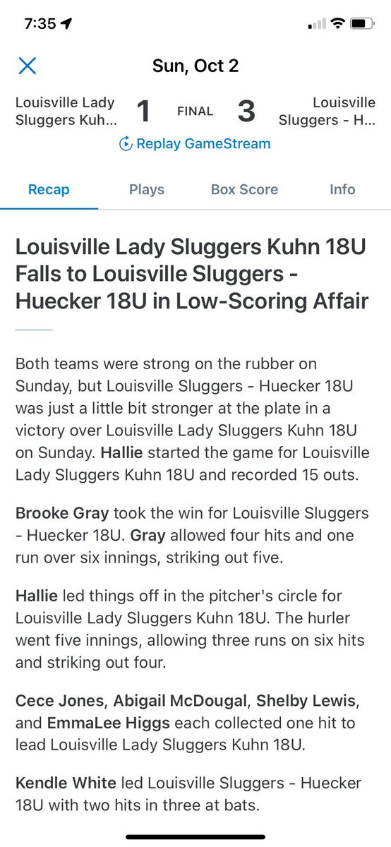 this weekend i subbed for sluggers kuhn, we had a great weekend. came in runner up to national team losing 3-1. weekend total of 30 k’s, couldn’t do this without the defense behind me! @coach_arbec <a href="/maldridge10/">Mia Aldridge</a> <a href="/KaylaBixel/">Kayla Bixel</a> <a href="/CoachNealPT/">Bryce Neal</a> <a href="/kianarae20/">Kiana Quolas</a> <a href="/CoachDeOliveira/">☘️Irish Coach Boo!☘️</a> <a href="/JordanLMcNary/">Jordan McNary</a>
