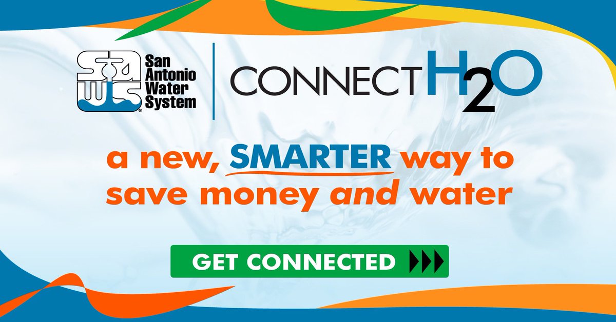 Our new electronic meter program (#ConnectH2O) is coming soon to you. The new meters will automatically be read every hour so you can:
✅ Better understand your water use
✅ Stop high water bills before they happen
✅ Save water & 💵 
➡️saws.org/ConnectH2O