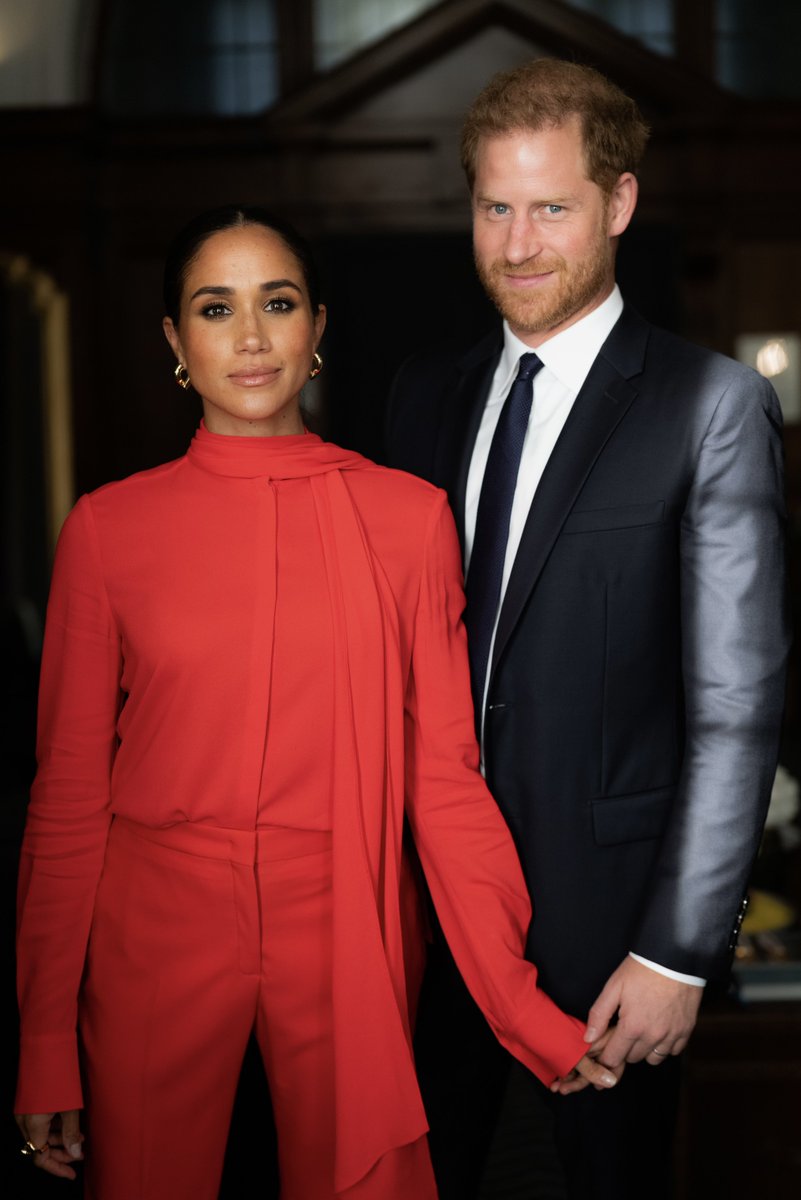 Meghan Markle and Prince Harry Hold Hands in a Sweet New Portrait