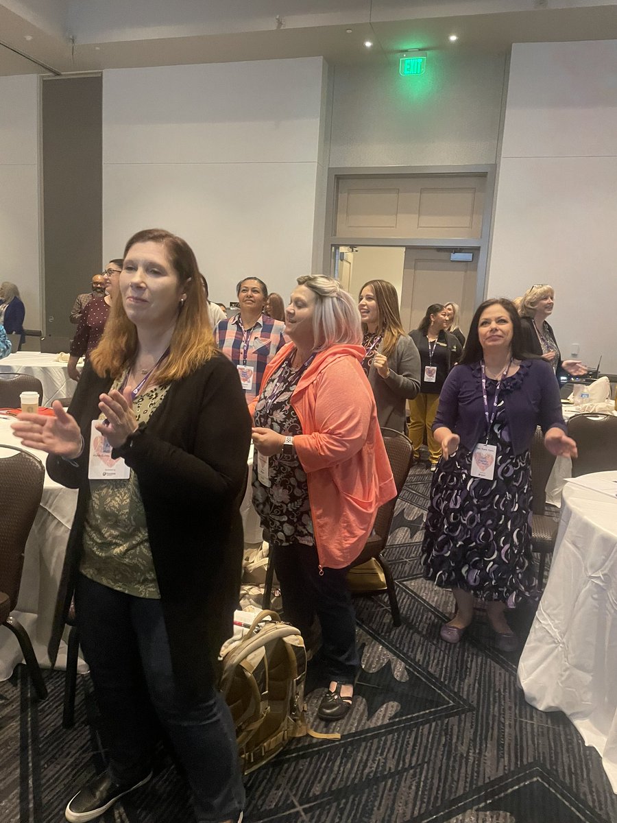 TASPA3's tweet photo. George Carroll got our attendees dancing to reduce stress @TASPA3 Fall Conference #taspafall22! https://t.co/Bc7RaGNNhp