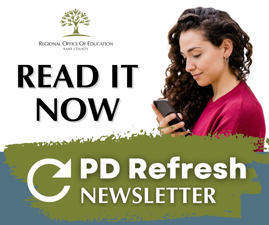 KaneCountyROE's tweet image. DON&apos;T WAIT - READ IT NOW! The PD Refresh newsletter is ready for you to review @ conta.cc/3SLoonT
#K12 #PDRefresh #teachers #newsletter