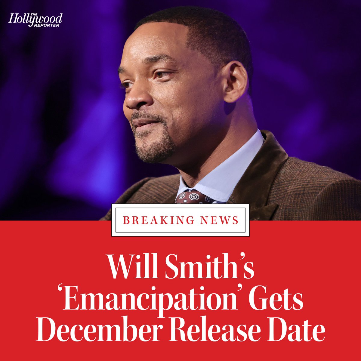 Apple has finally set a release date for Will Smith’s high-profile film #Emancipation, a film whose release plans were put into question after the actor’s infamous #Oscars slap: thr.cm/OgE1zRo