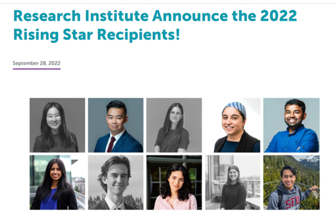 Thrilled for <a href="/UBCNursing/">UBC Nursing</a> doctoral student Jagbir Kaur, who has been named on e of <a href="/BCCancer/">BC Cancer</a> Research Institutes Rising Stars! bccancerfoundation.com/news-and-media…