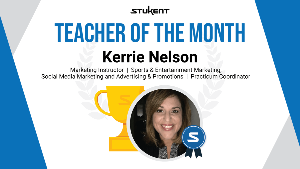 StukentApp's tweet photo. Congratulations to our Teacher of the Month, Kerrie Nelson! Thanks for all you do for your students — you are making a difference in so many lives! ❤️

Read more about Kerrie here:
https://t.co/cOehvaHdYs https://t.co/uYWNl0K4gA