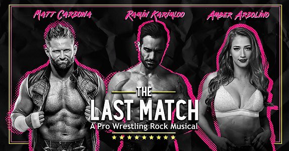 ReviewsRhys's tweet photo. The worlds of professional wrestling and musical theatre join together in the unique and immersive @TLMMUSICAL ! Read our review of the album at https://t.co/RmQlZjQhij #wrestling #musicaltheatre @TheMattCardona @raminkarimloo https://t.co/ksdCKj8GCN