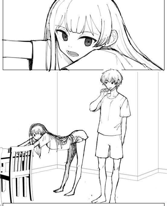 夏トンの二次創作をしている 