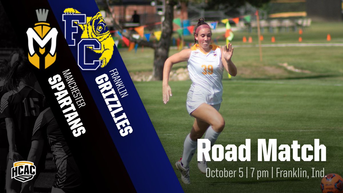 WSOC: The Spartans will look to bounce back this evening as they travel down to Franklin for a HCAC battle with the Griz. Kickoff is set for 7 pm.

Live Stats: franklingrizzlies.com/sidearmstats/w…

Live Video: boxcast.tv/view/wsoc-fran…