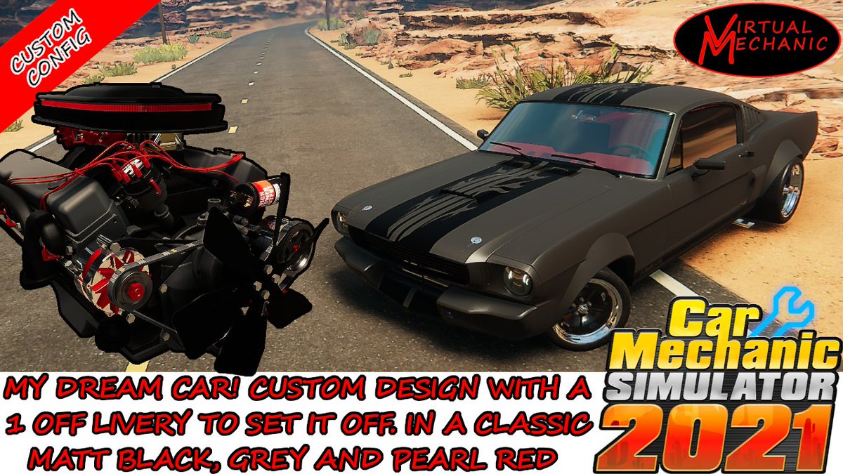 virtua1mechanic's tweet photo. And we are back, it's a new week with a new video this time we have my dream car, the Ford Mustang fastback 👌 custom build check it out here https://t.co/7gXuFmN0M4
What's your dream car?
#dreamcar #CMS21 #YouTube #NewVideoAlert #gaming #Gameplay #discordcompetition #FordMustang https://t.co/XPPwSRXImn