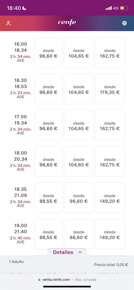 Madrid-Sevilla, SOLO IDA, anticipación de tres semanas. <a href="/Renfe/">Renfe</a>, ¿esto es normal? 

Que cueste 200€ ida y vuelta de Andalucía a la capital no debería ser legal. Desde Cádiz ni os cuento