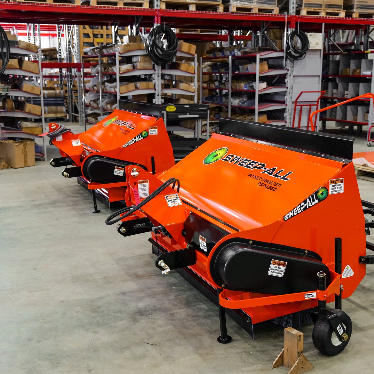SweepAllTurf's tweet photo. It’s a PTO powered week!💪 our shop is full of PSP series sweepers, which are powered by your tractors PTO shaft!
.
.
#landscape #farmer #lawn #turf #lawncare #healthylawn #turfequipment #yard #yardwork #garden #gardening #gardener #sweeper #aeration #aerator #hopper #niceyard https://t.co/FaAI2Dmucl