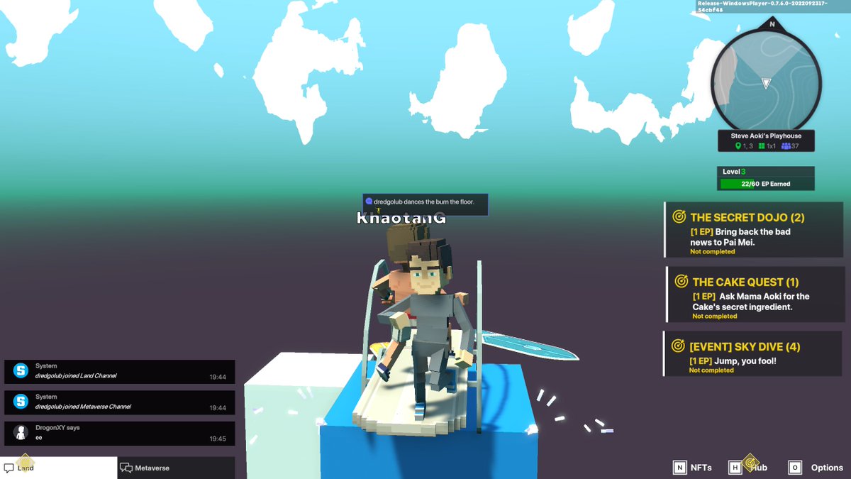 tredwayli's tweet photo. @TheSandboxGame @steveaoki I just participated in the #SandboxAlphaS3Giveaway for a chance to win 500 SAND! Found the high diving board in @steveaoki's Playhouse, check out my screenshot below!
👇 https://t.co/Yw71hqLP5N