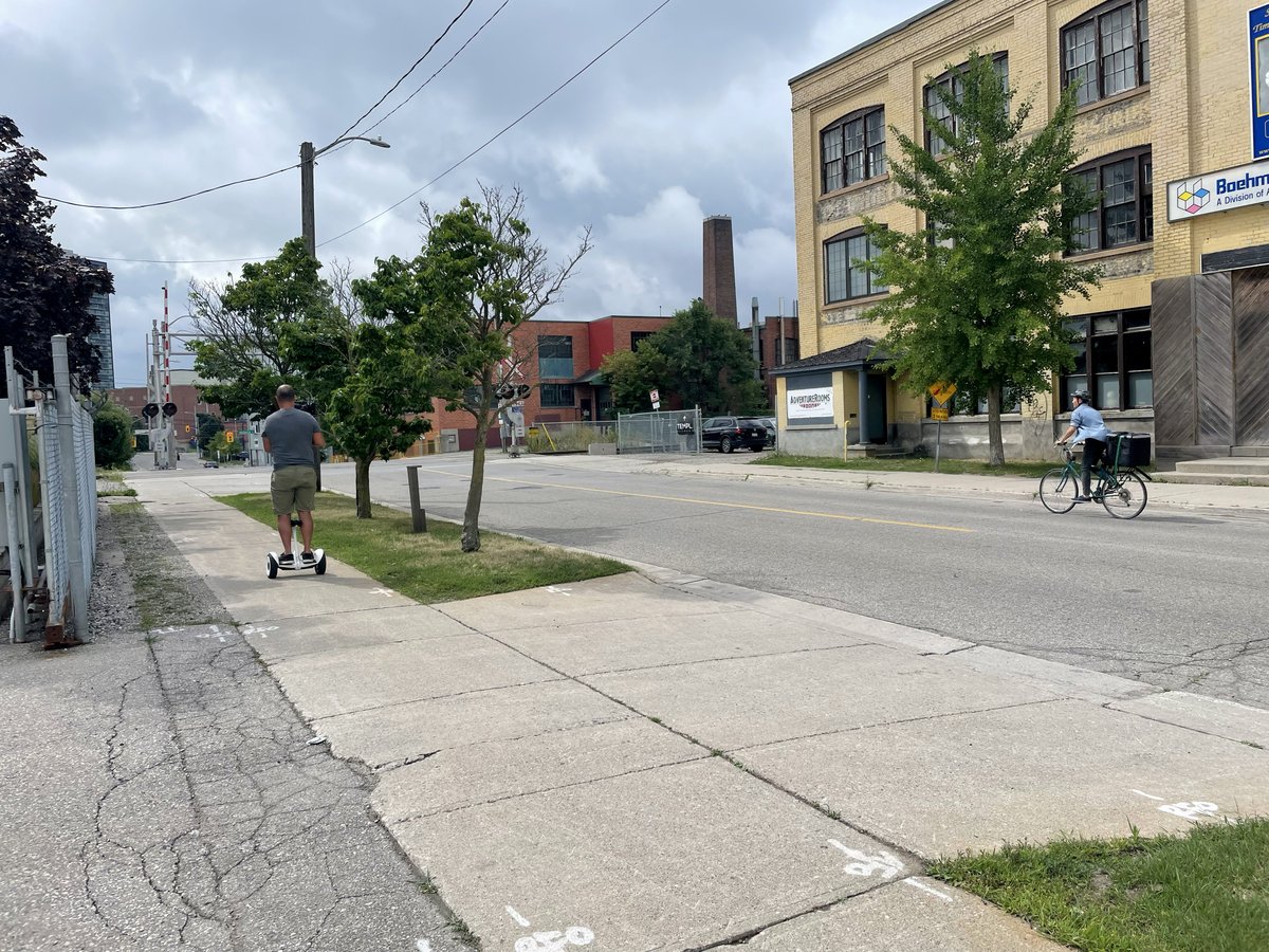 ForGoodINTENT's tweet image. Some behind-the-scenes shots from our recent video shoot for Feed Ontario. Our Director, Nelson went all out to capture the biking shots, using a hoverboard to deftly stay ahead of the action. 

Check out our first video here: buff.ly/3CvECfH