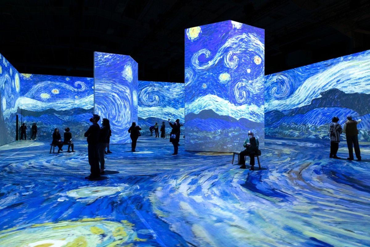 We're pleased to welcome our newest member Beyond Van Gogh Victoria!
Beyond Van Gogh is a new immersive experience. The show is projected on every surface around you, this makes you feel as though you have stepped directly into a Van Gogh painting. 
tourismvictoria.com/see-do/activit…