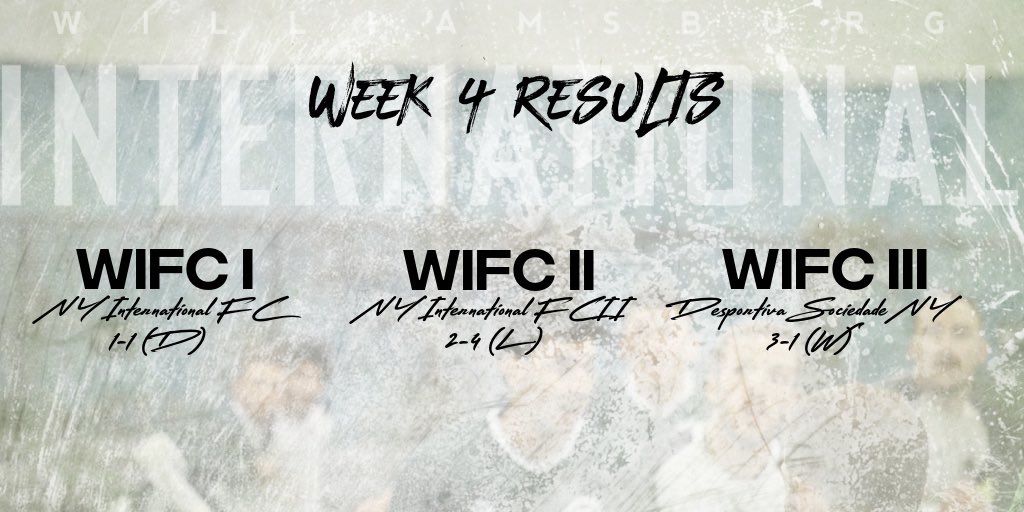 Weekend results in the <a href="/CosmoLeague/">Cosmopolitan Soccer League</a>