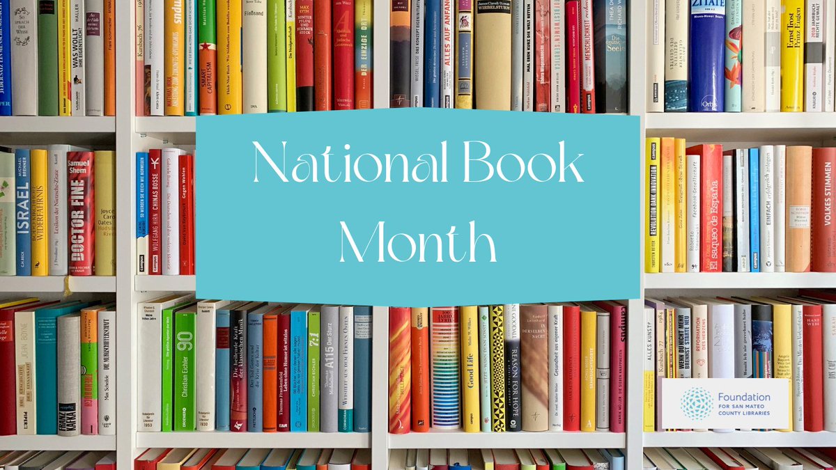 FoundationSmcl's tweet photo. Happy National Book Month! Head to your local @SMCLibraries or log on to https://t.co/Uv5dzWKmX3 to find new books or re-read your favorite one. Check out this book that has won a National Book Award. 
https://t.co/uICPFG4N36
#nationalbookmonth
#books
#libraries https://t.co/rgiZYn9n6M