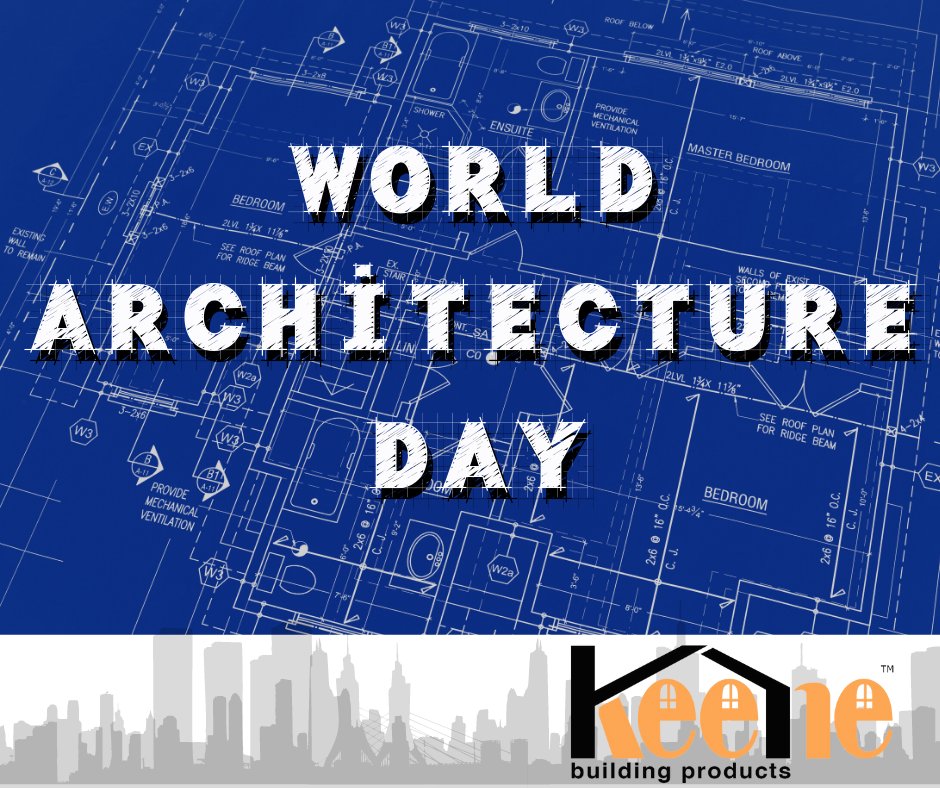 It's World Architecture Day! Let's raise the roof and celebrate those who do the same for us. 

🌐 keenebuilding.com
.
#WorldArchitectureDay #building #architect #architecture #builders #buildingenvelope #construction