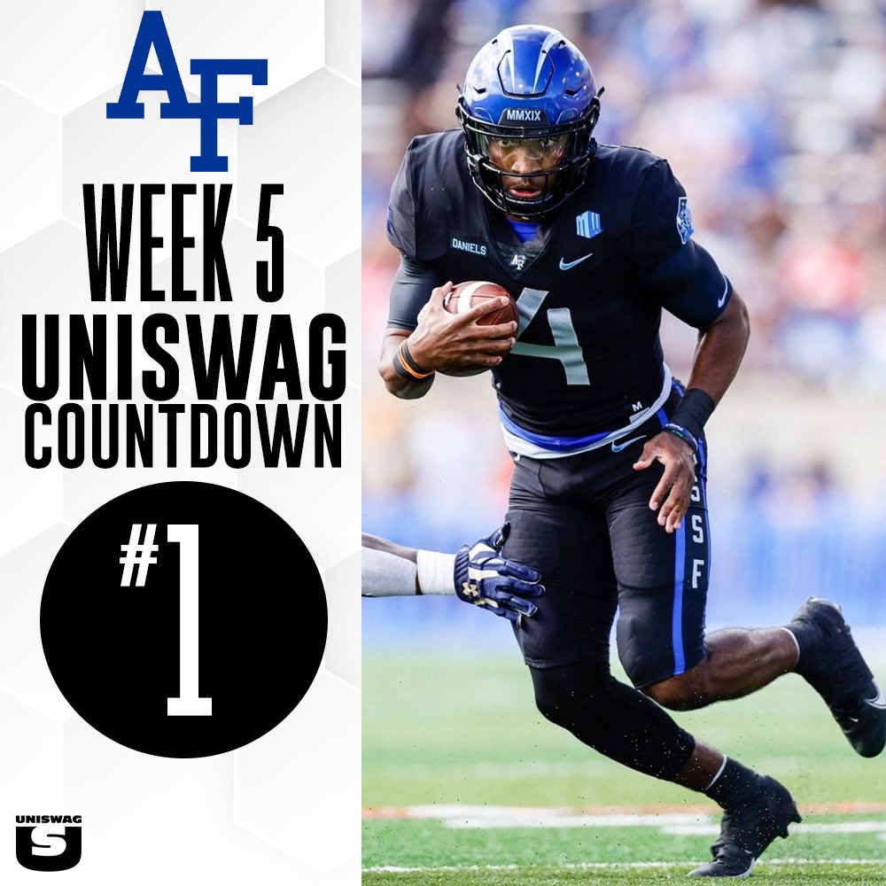 UNISWAG's tweet photo. UNISWAG Uniform of the Week Countdown 

#1 @AF_Football 

#uniswag https://t.co/Ai4m9C64JI