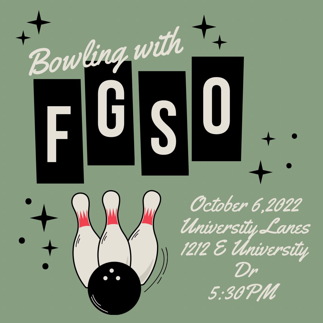 Join us this Thursday for our bowling social at University Lanes! Make sure to have $10 for bowling shoes and extra money for food! Hope to see everyone there! #unt26 #untfirstgen
