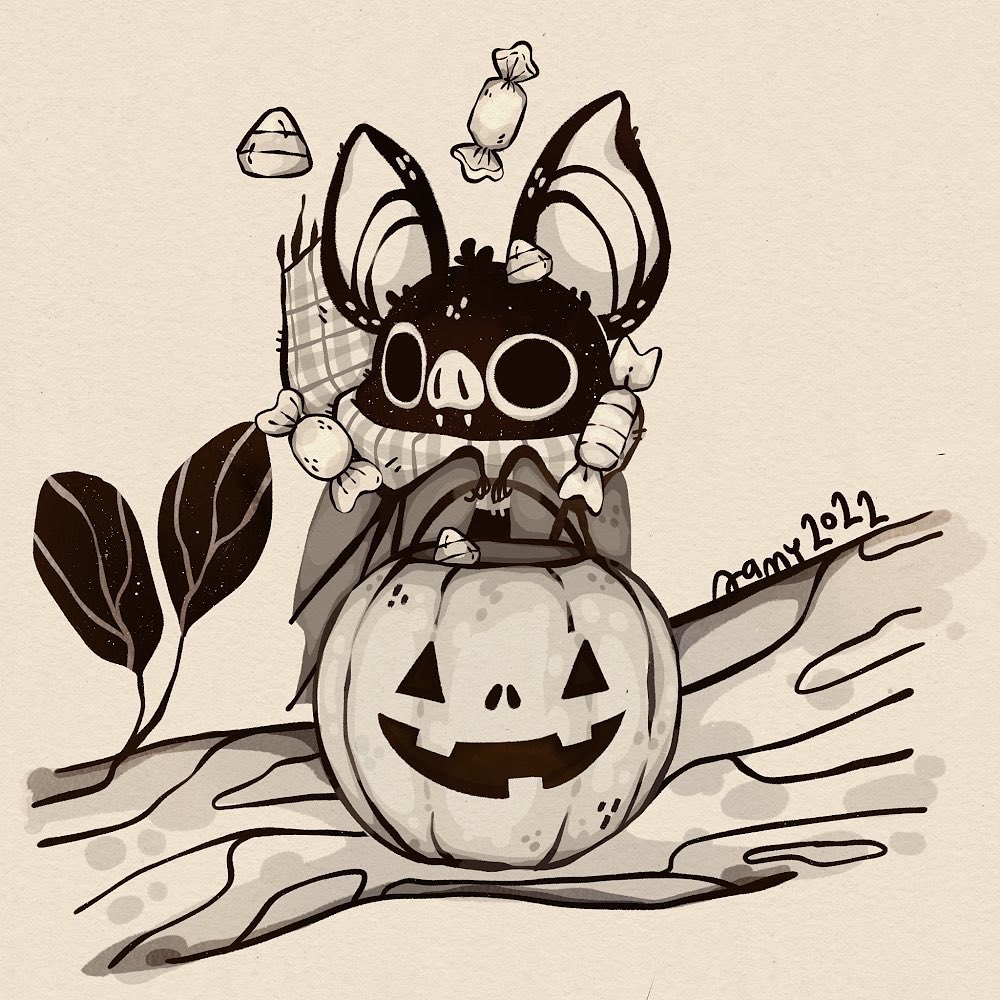 03. BAT <a href="/inktober/">Inktober</a> #inktober2022 #Inktober 🦇🦇🦇