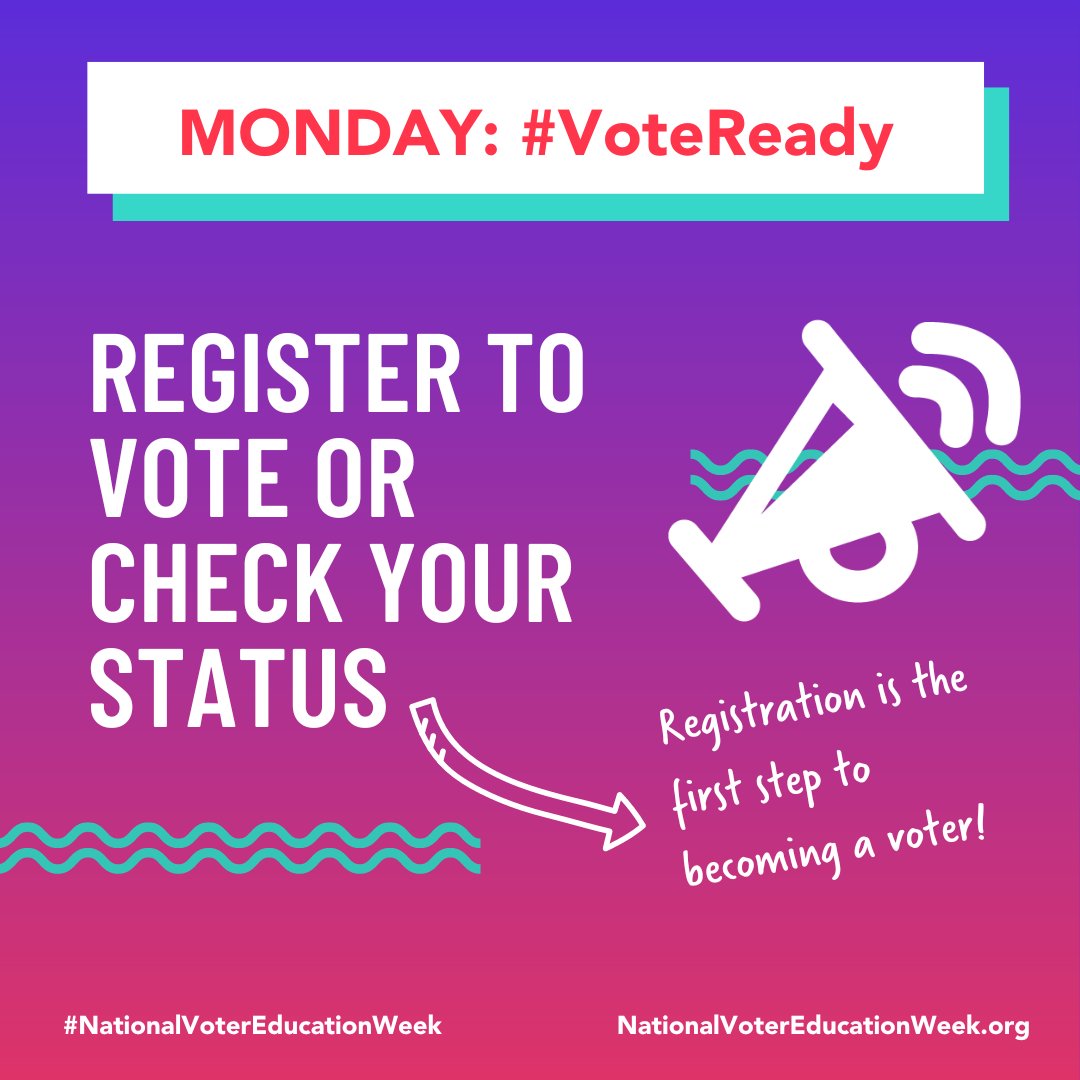 Are you #VoteReady? Be sure to check your voter registration status today! You can do that right here: s1.sos.mo.gov/elections/vote…
#VoteReady
