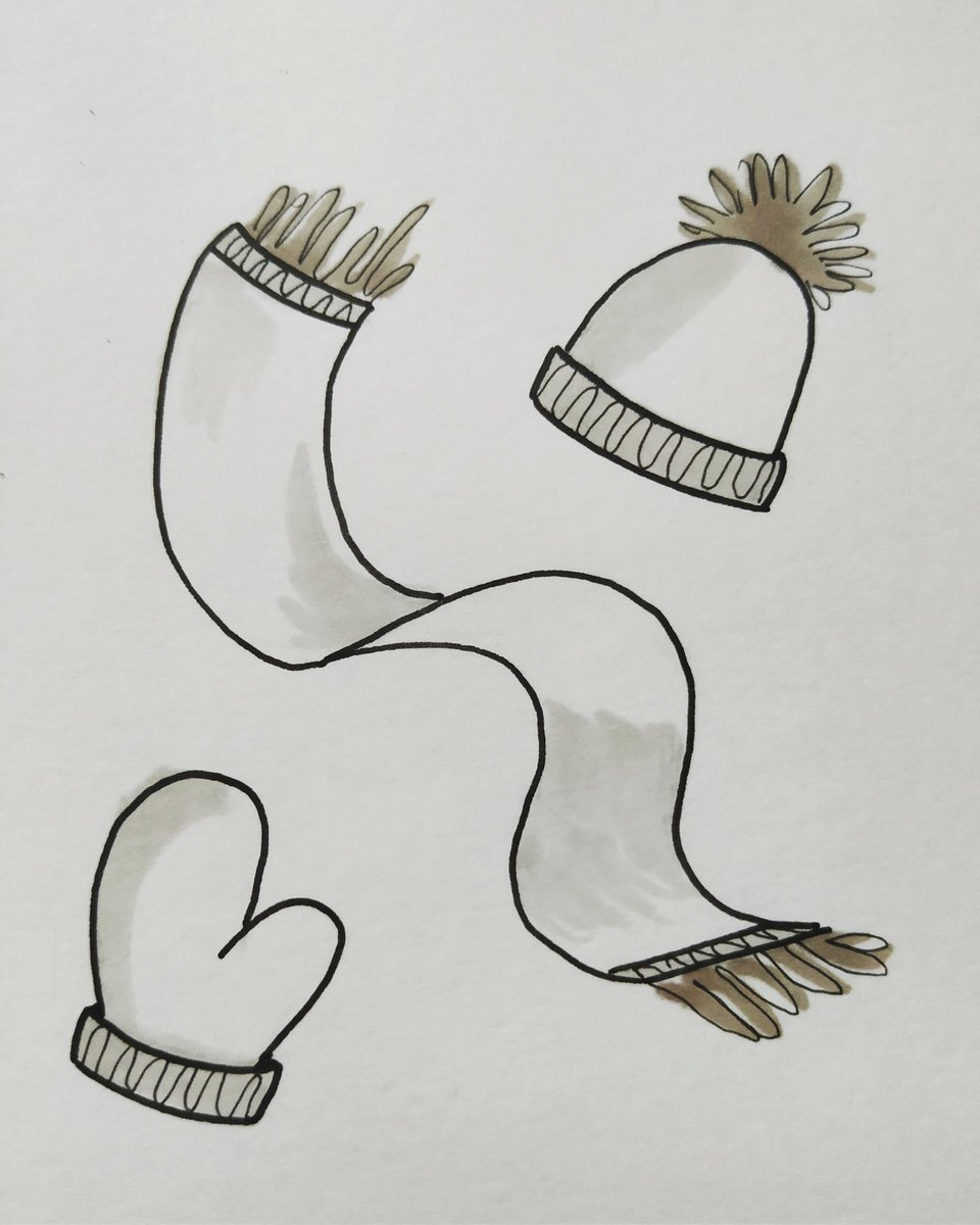 machanguita's tweet photo. Today is... #Melotober2022 Cozy winter clothes! Thanks for the challenge @melosprout 🥰🥰 https://t.co/0STZUm5sAh